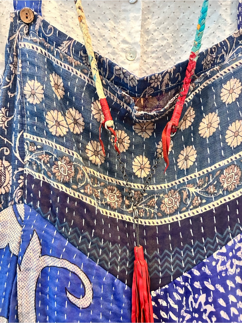 Kantha Bae Crossroads Overall Sz 00-22/24 - Picture 7 of 16